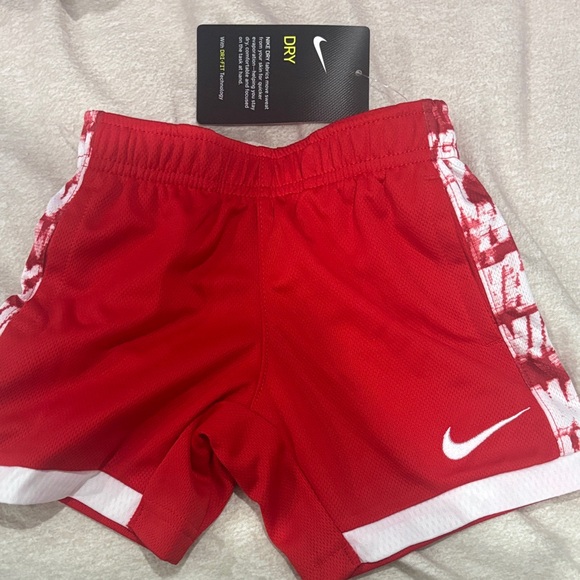 Nike Other - Nike Red and White Dri-FIT Shorts size 2